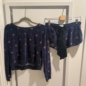 Abercrombie & Fitch Blue Sleepwear with Pattern